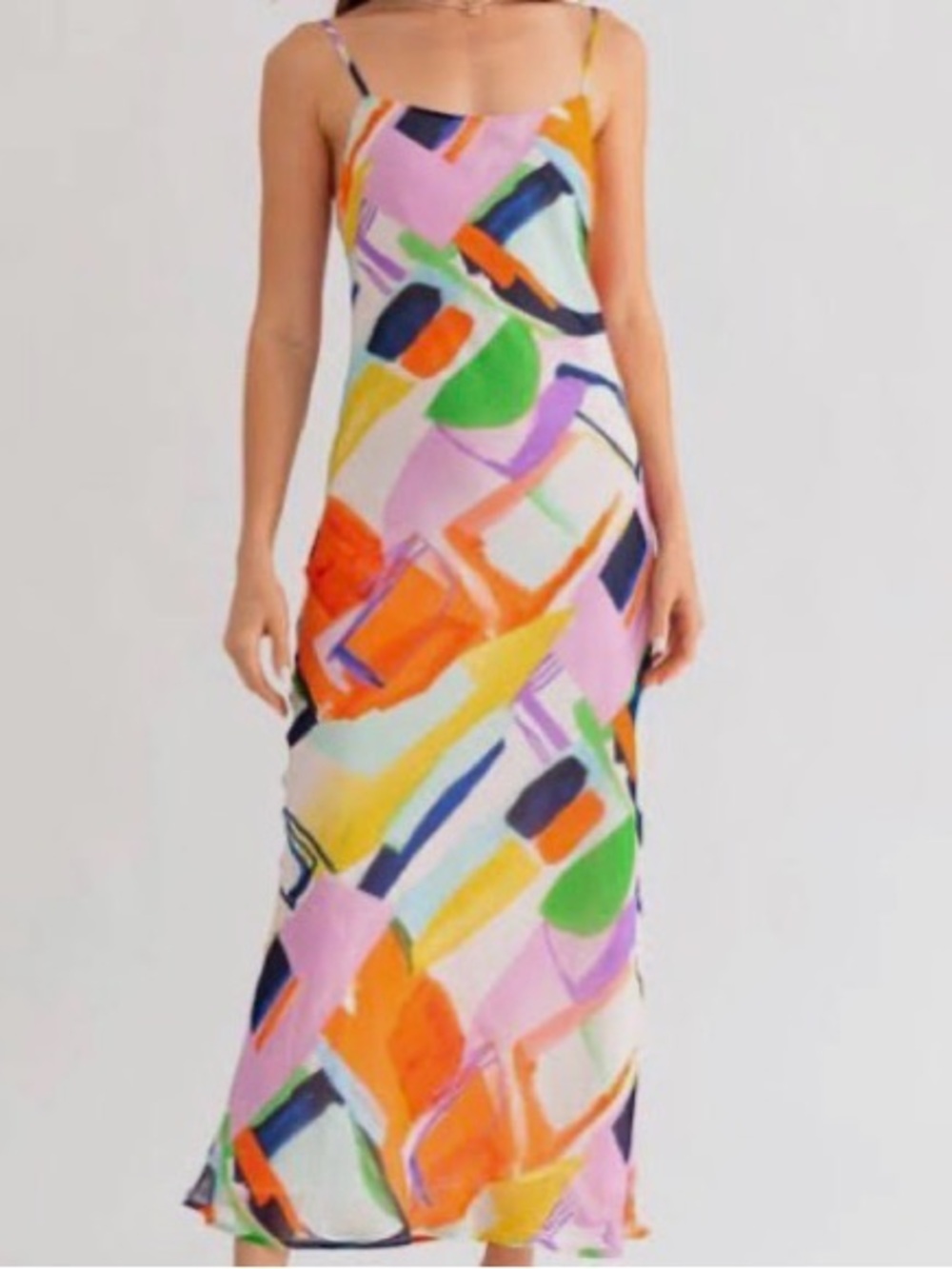 ✨ Le Lis Abstract Maxi Dress